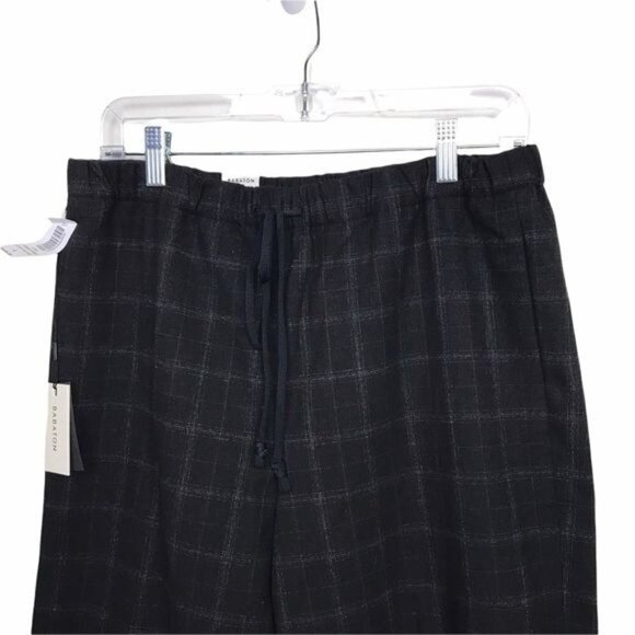 The Group by Babaton Jimmy Pant Trousers in Black Fine Grid NWT Large - Picture 4 of 10